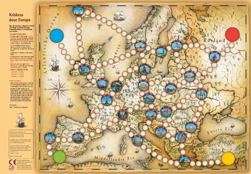 4 wereldreis bordspellen achterkant