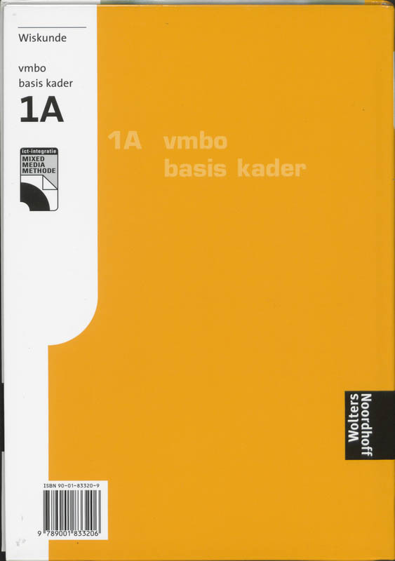 Netwerk / 1A Vmbo Basis Kader / Deel Hoofdboek achterkant