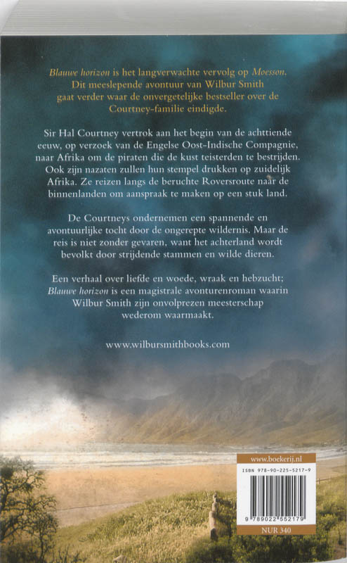 Blauwe Horizon achterkant