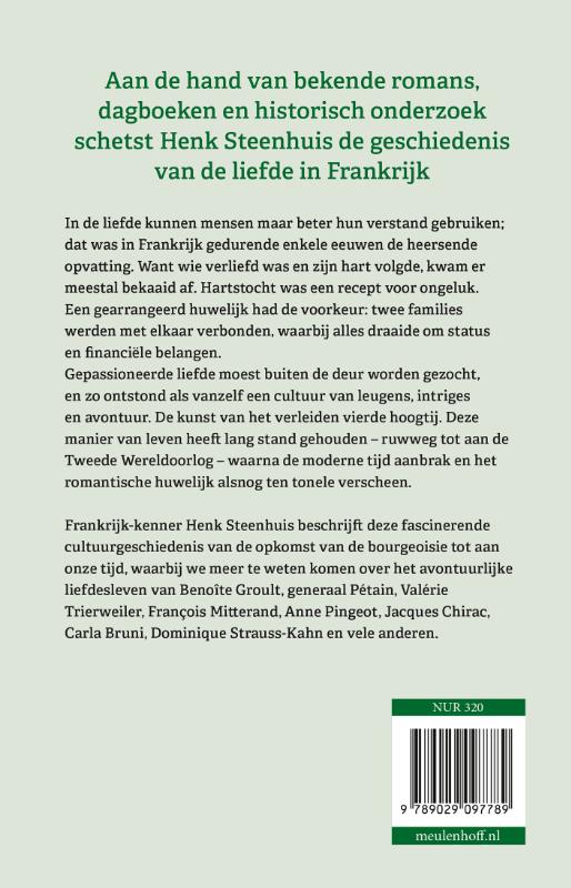 Toujours l'amour achterkant