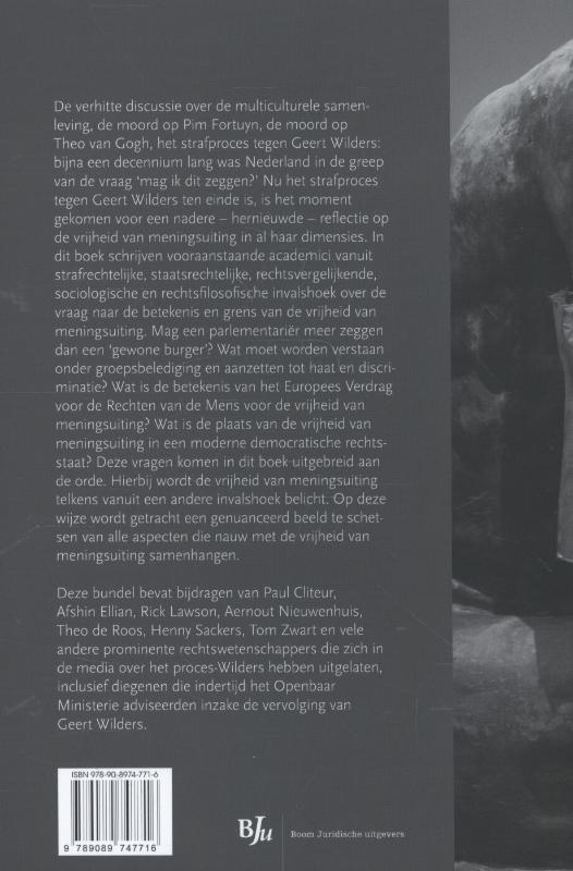 Overige publicaties - Mag ik dit zeggen? achterkant