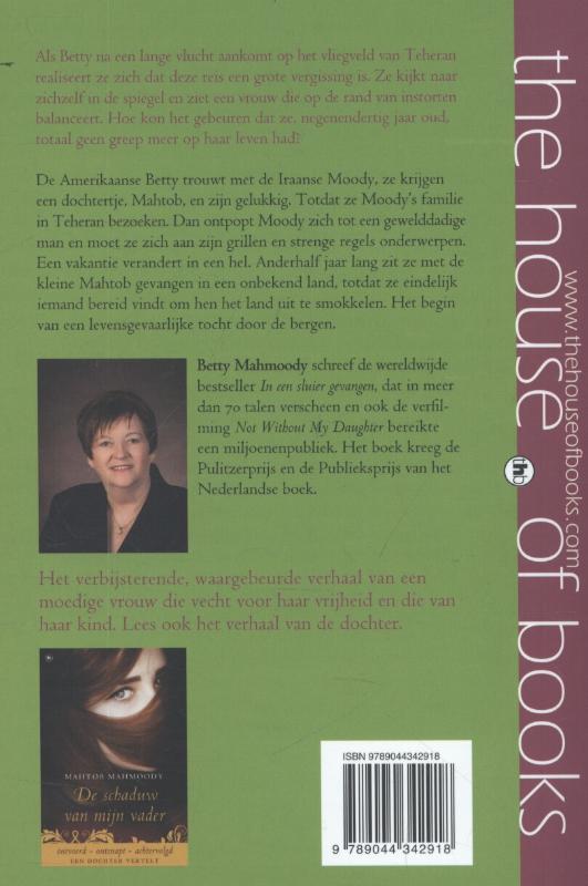 In een sluier gevangen achterkant