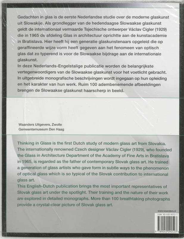 Thinking in Glass achterkant
