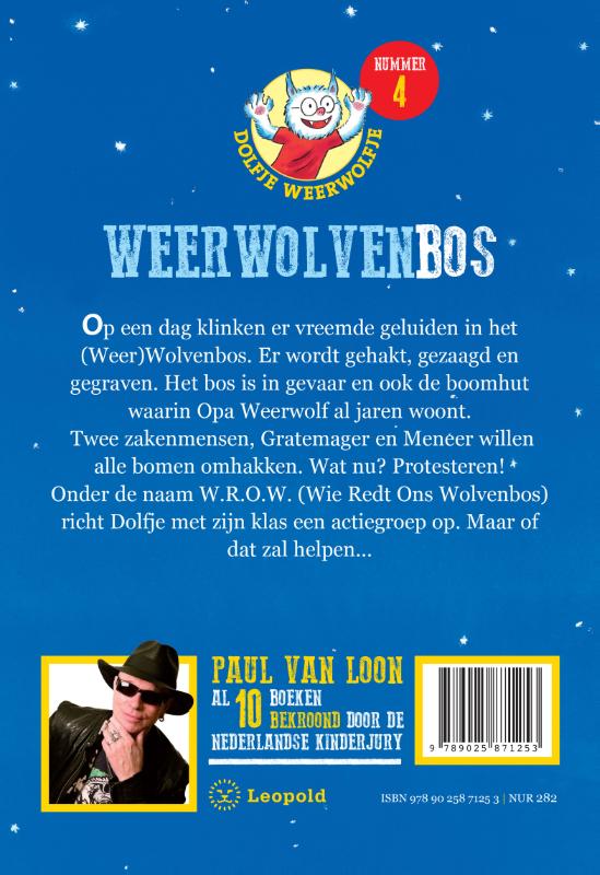 Weerwolvenbos / Dolfje Weerwolfje achterkant