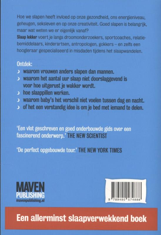 Slaap lekker achterkant