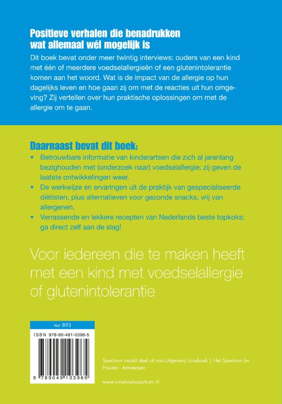 Kinderen En Voedselallergie achterkant