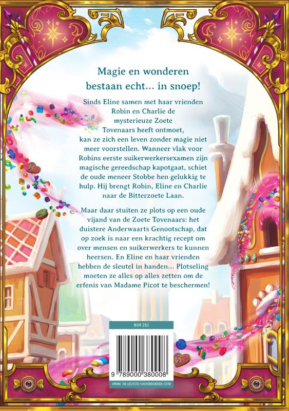 Het verdwenen recept / De Zoete Tovenaars / 2 achterkant