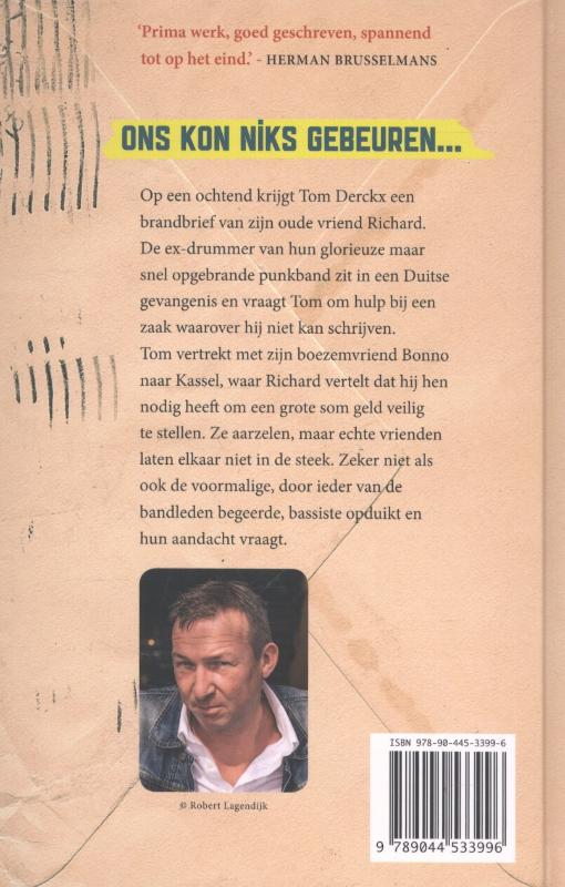 Echte vrienden achterkant