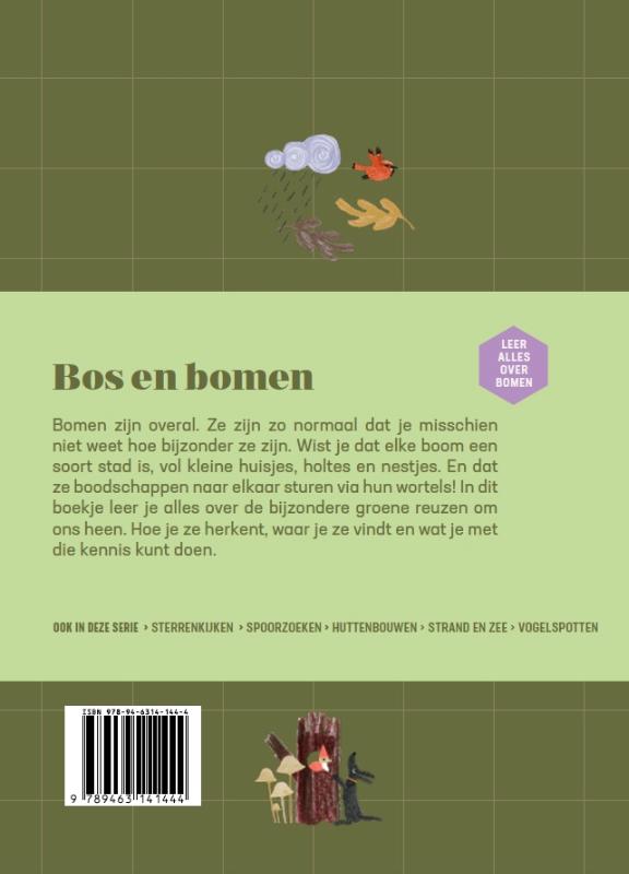 Outdoor Kids  -   Bos & Bomen achterkant