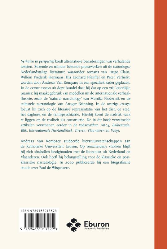 Verhalen in perspectief achterkant