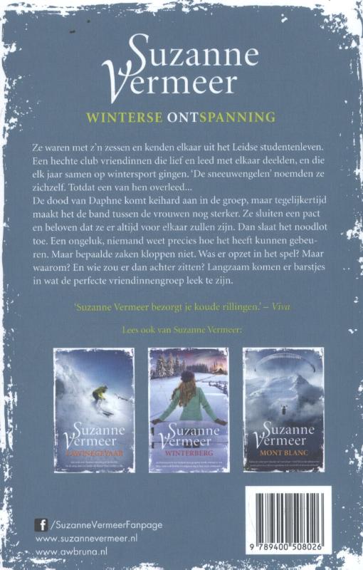 Sneeuwengelen achterkant