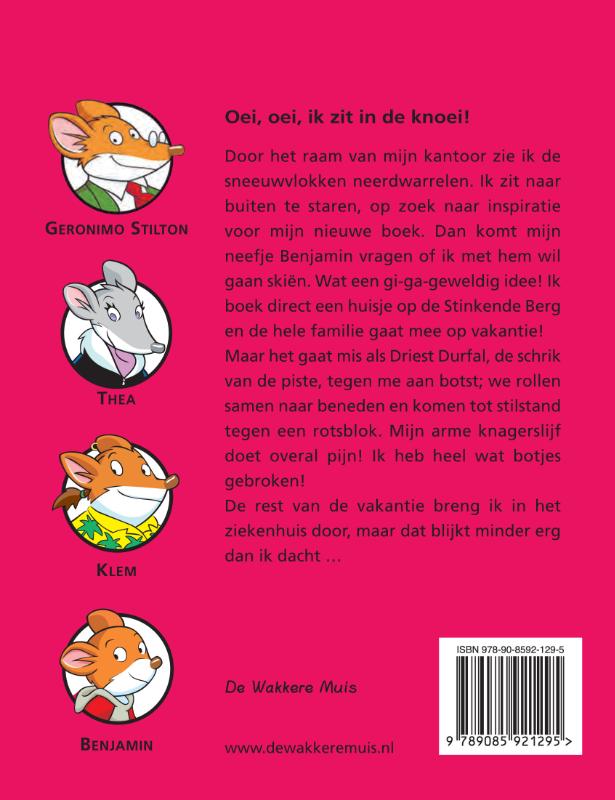 Geronimo Stilton 41 - Oei, oei, ik zit in de knoei! achterkant
