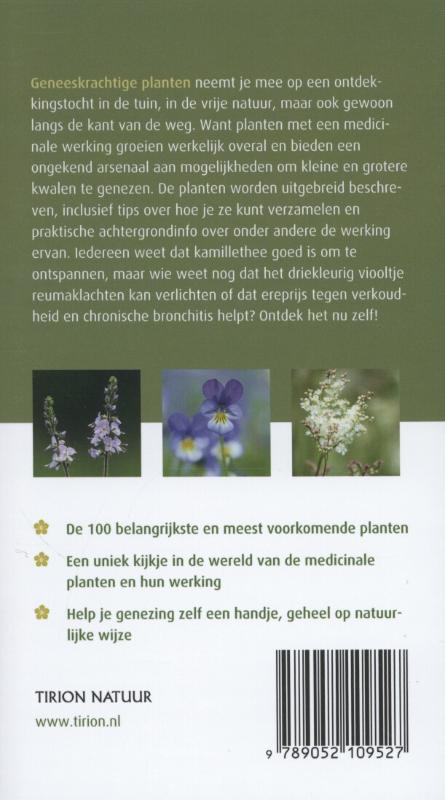 Geneeskrachtige planten achterkant