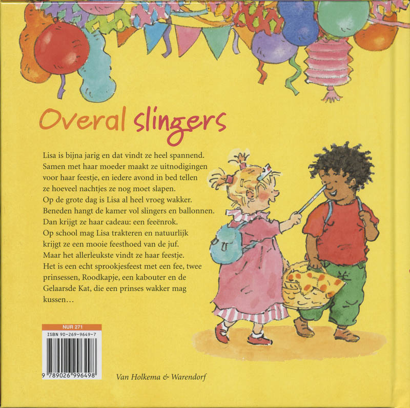 Overal slingers achterkant