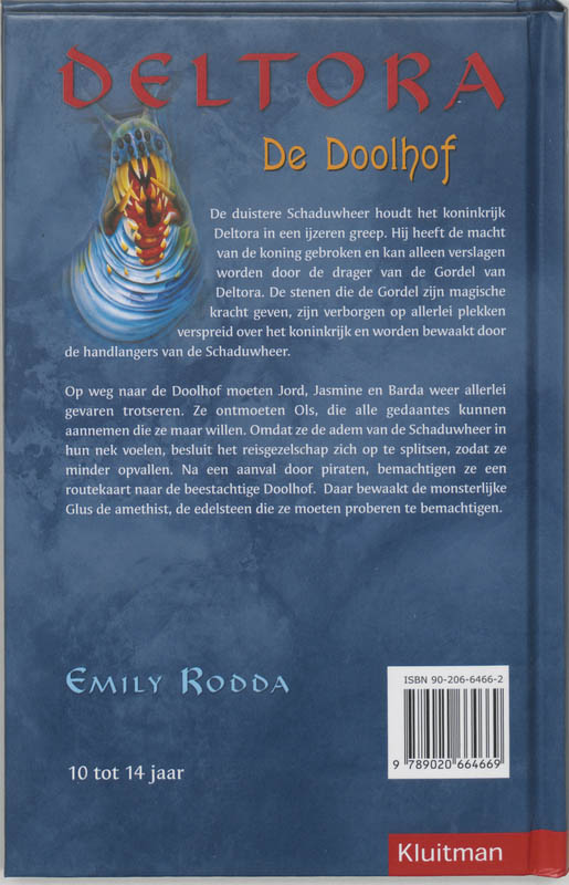 De doolhof / Deltora / 6 achterkant