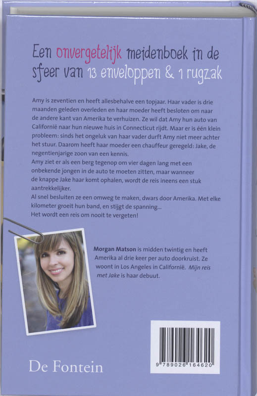 Mijn Reis Met Jake achterkant