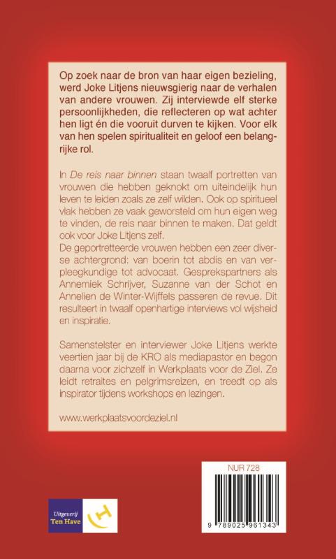 De reis naar binnen achterkant