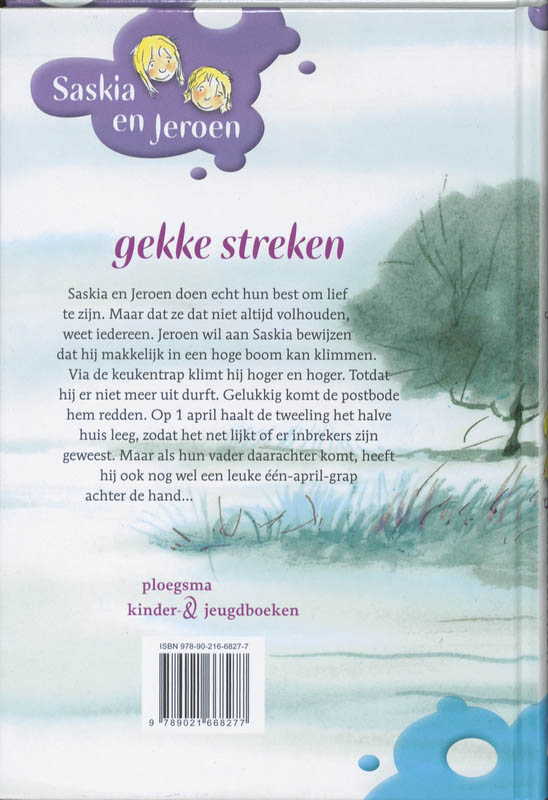 Gekke streken / Saskia en Jeroen achterkant