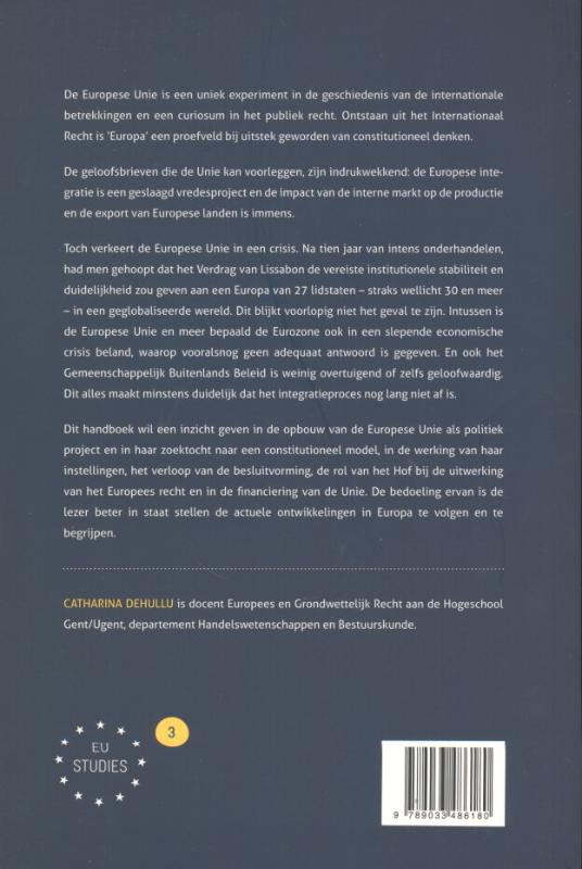 Van Europese gemeenschappen tot Europese unie achterkant