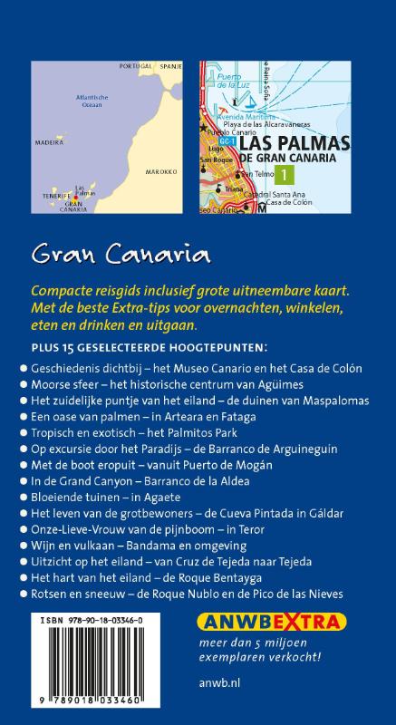 Gran Canaria / ANWB extra achterkant