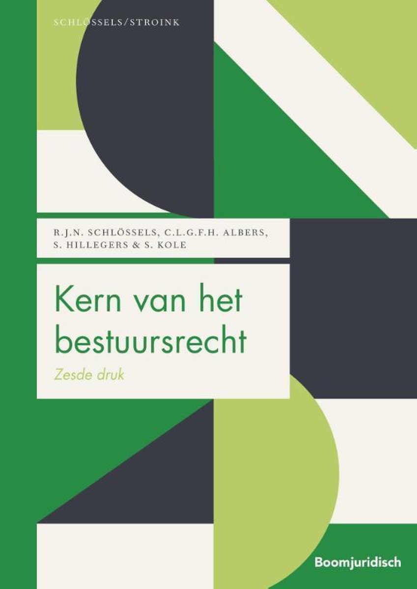 Kern van het bestuursrecht / Boom Juridische studieboeken