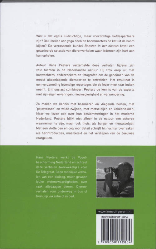 Beesten in het nieuws achterkant