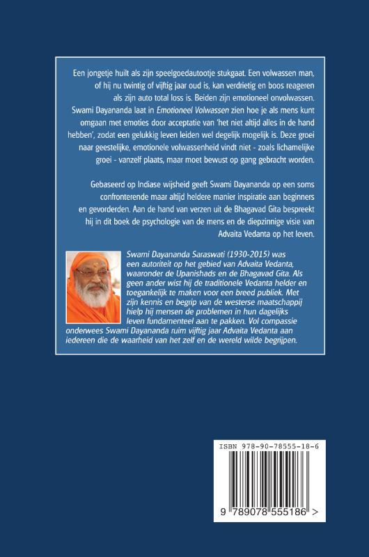 Emotioneel Volwassen achterkant