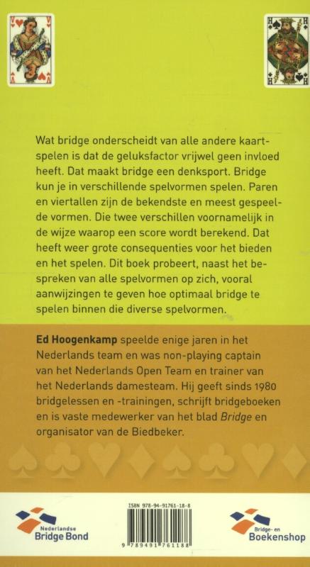 Bridge Bond Specials 10 - Spelvormen achterkant
