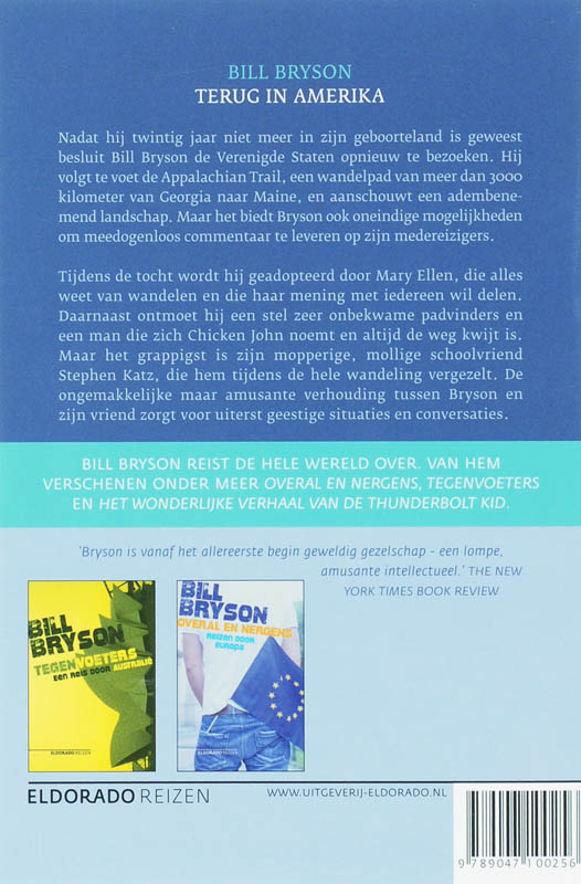 Terug in Amerika / Eldorado achterkant