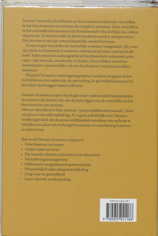 Human Dynamics achterkant