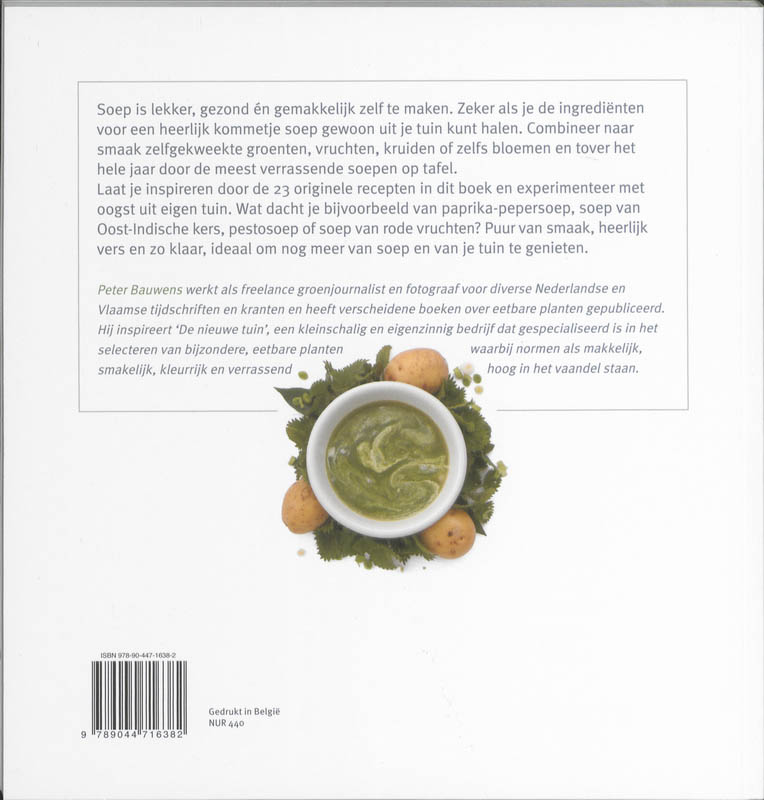 Soep uit eigen tuin achterkant