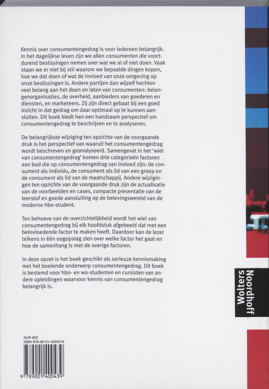 Consumentengedrag achterkant