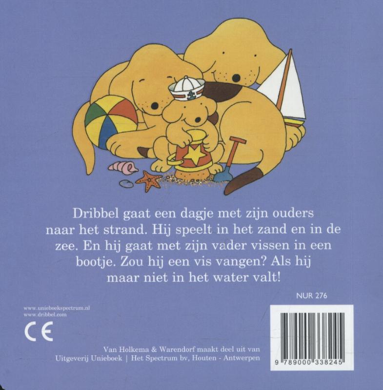 Dribbel - Dribbel naar het strand achterkant