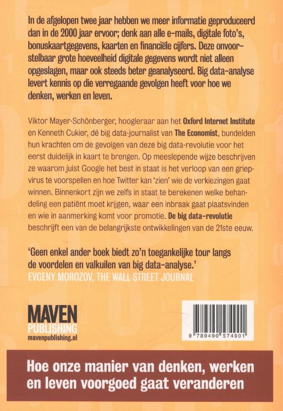 De big data revolutie achterkant