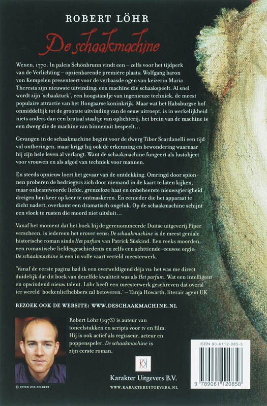 De Schaakmachine achterkant