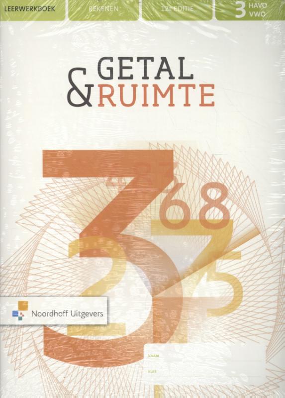 Getal & Ruimte 3 havo/vwo rekenen leerwerkboek