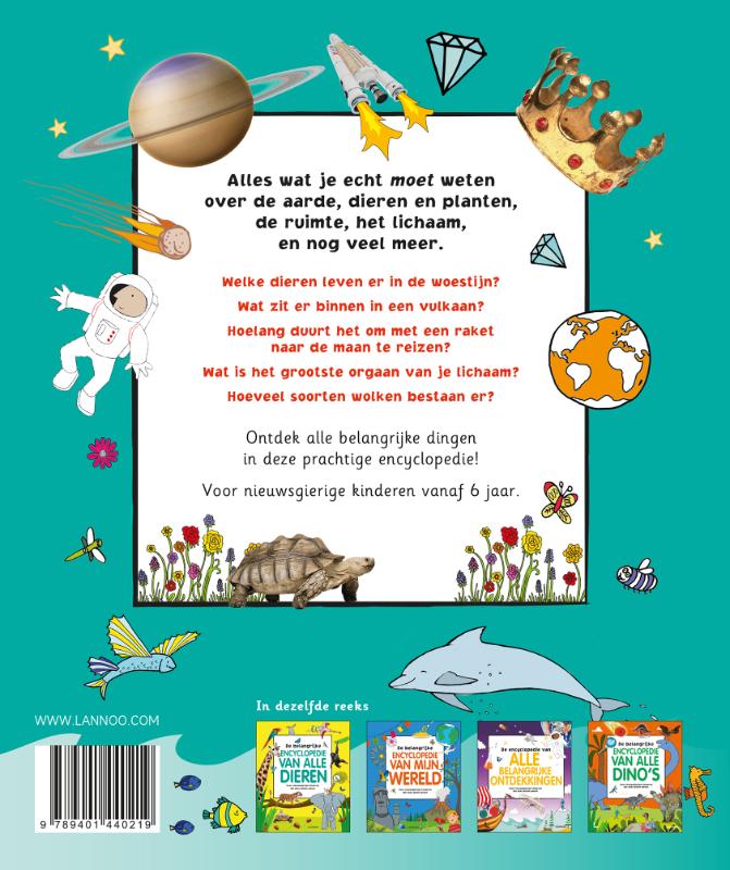 De encyclopedie van alle belangrijke dingen achterkant