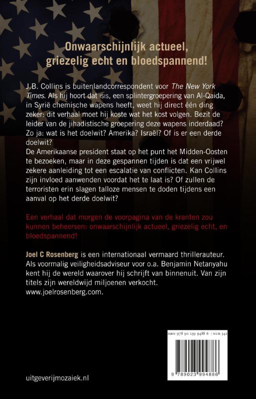 Het derde doelwit / J.B. Collins achterkant