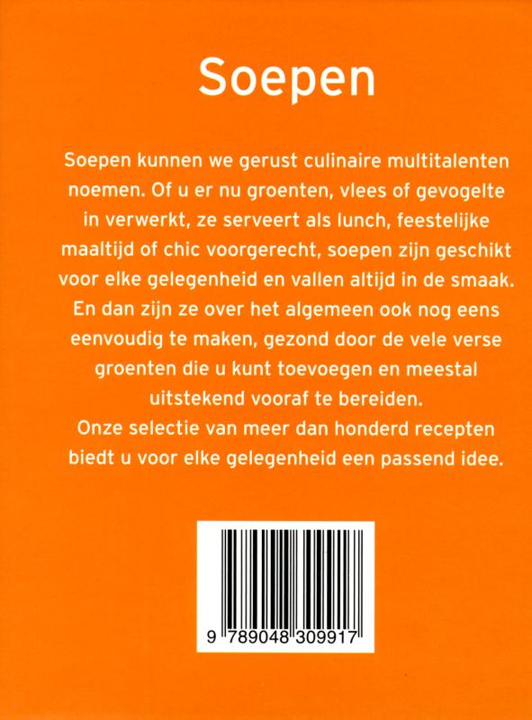 Mini Kookboekje  -   Soepen achterkant