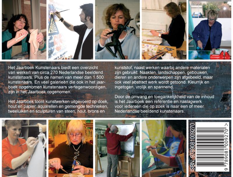 Jaarboek Kunstenaars 2011 achterkant
