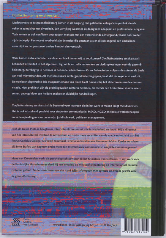 Conflicthantering en diversiteit achterkant