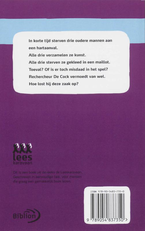 De Cock en de dodendans / Leeskaravaan achterkant