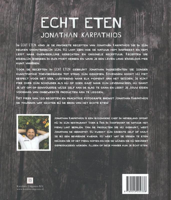 Echt eten achterkant