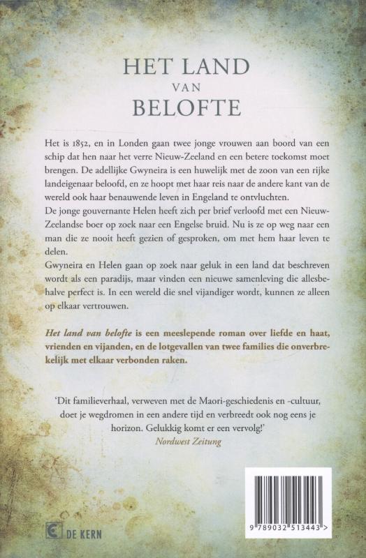 Het land van belofte / Nieuw-Zeeland: Kiward Station achterkant