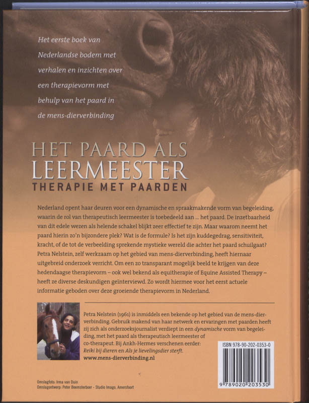 Het paard als leermeester achterkant