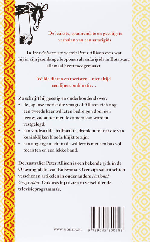 Voor De Leeuwen! achterkant