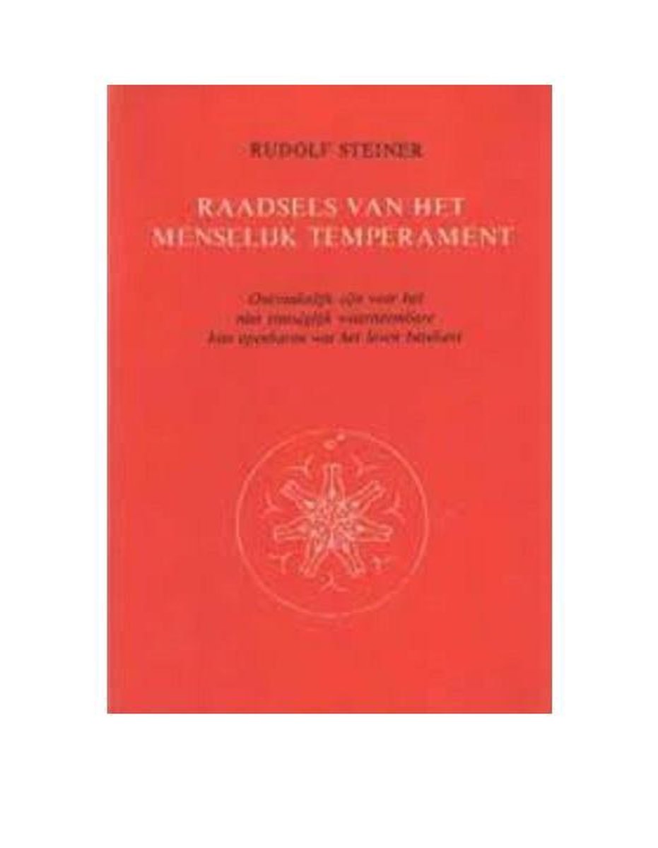 Raadsels van het menselijk temperament