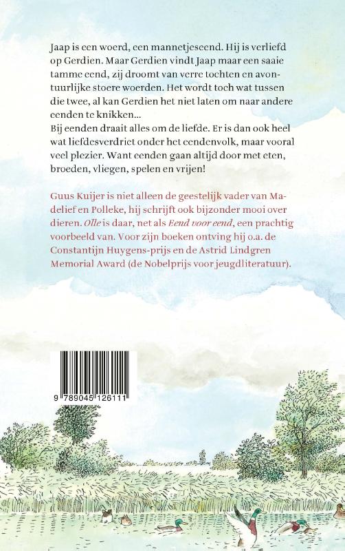 Eend voor eend achterkant