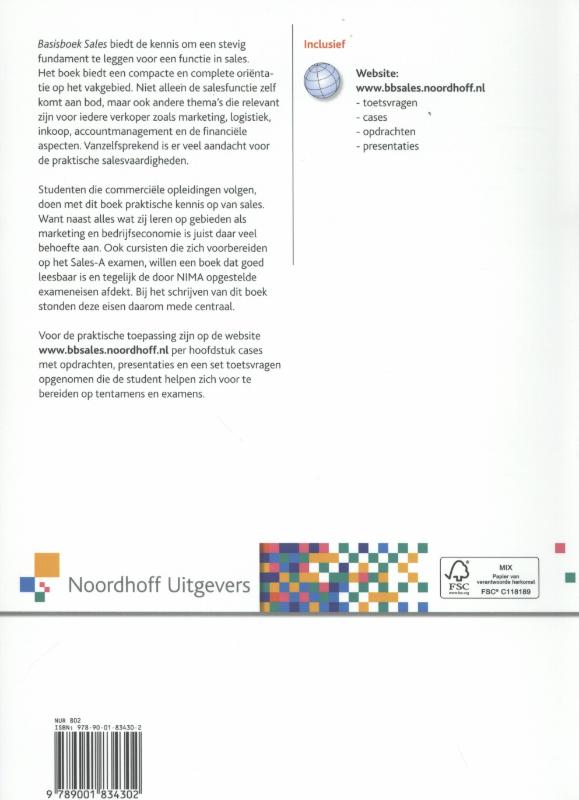 Basisboek sales achterkant