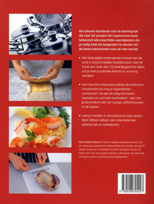 De kunst van het koken achterkant